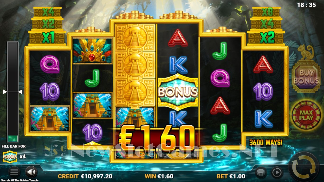 Secrets of the Golden Temple Slot Slot Image in Demo - pic. 3