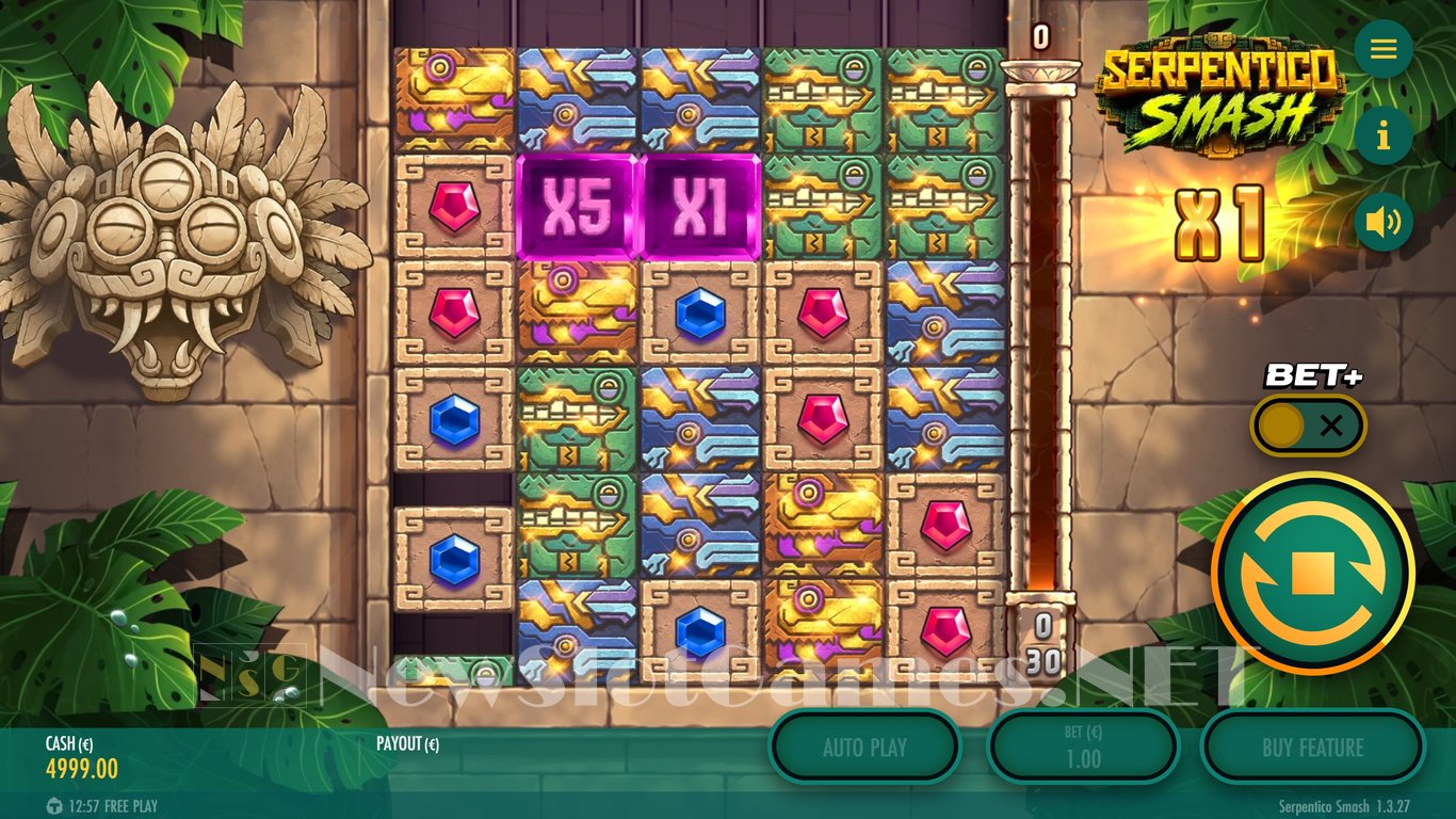 Serpentico Smash Slot Demo Image