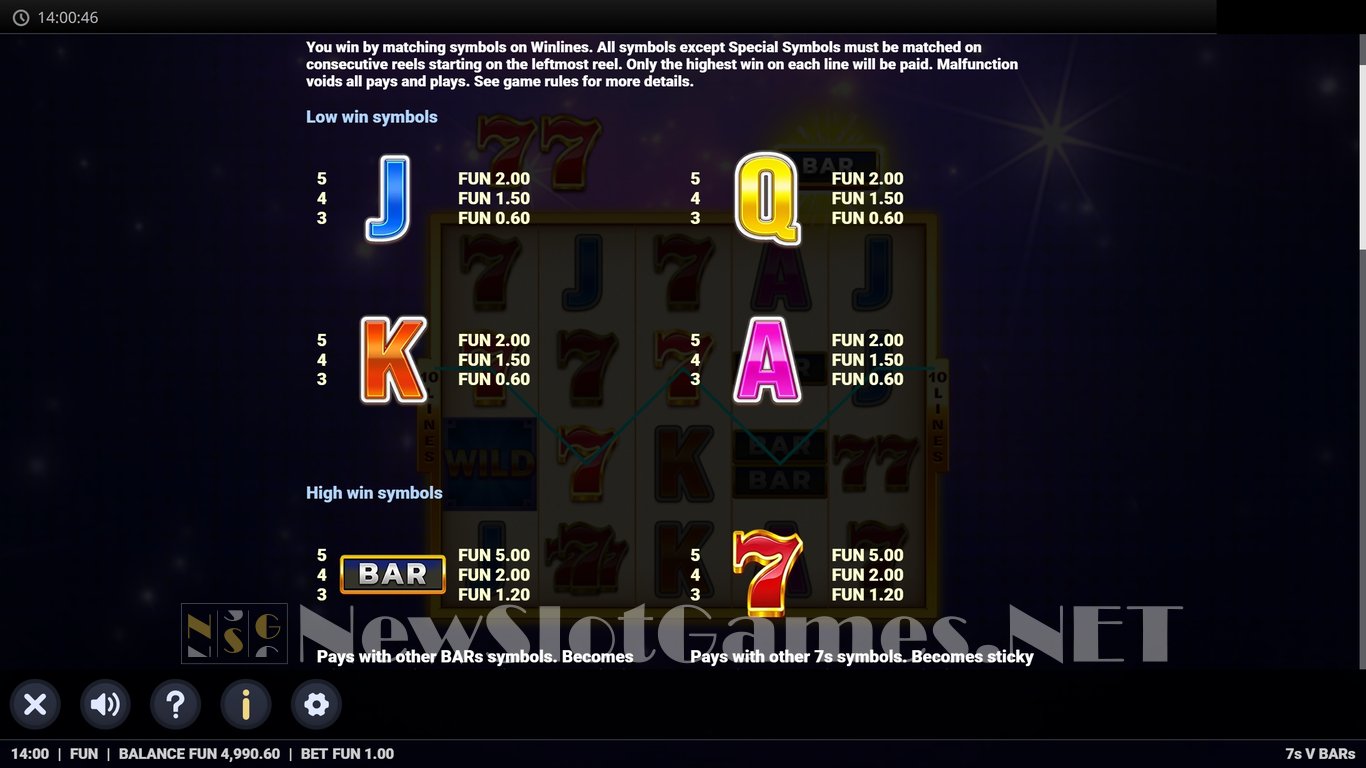 Sevens V BARs Slot Slot Image in Demo - pic. 4