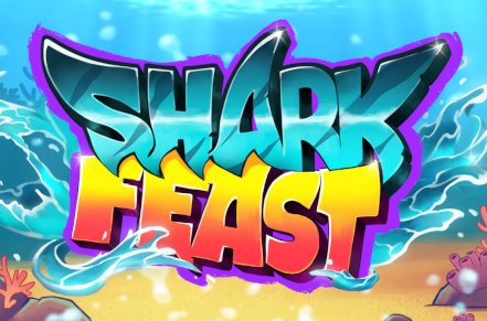 Shark Feast Slot Logo