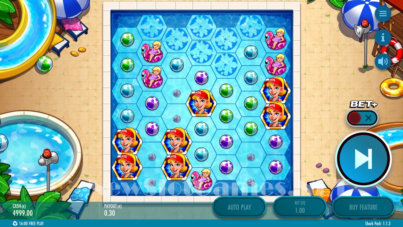 Shark Park Slot Demo Image