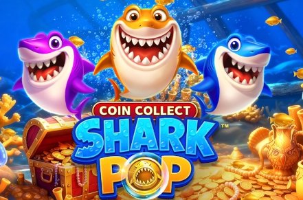Shark Pop Coin Collect Slot Icon
