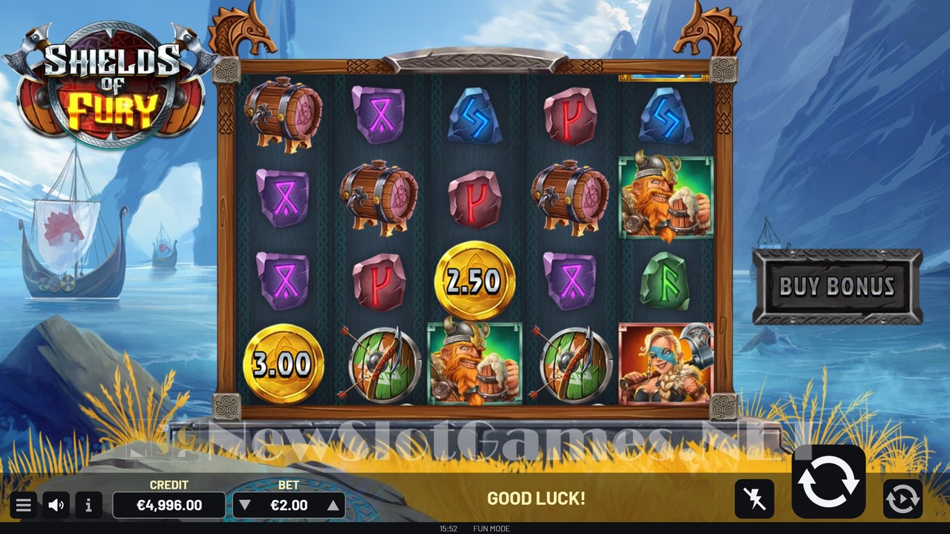 Shields of Fury Slot Demo Image