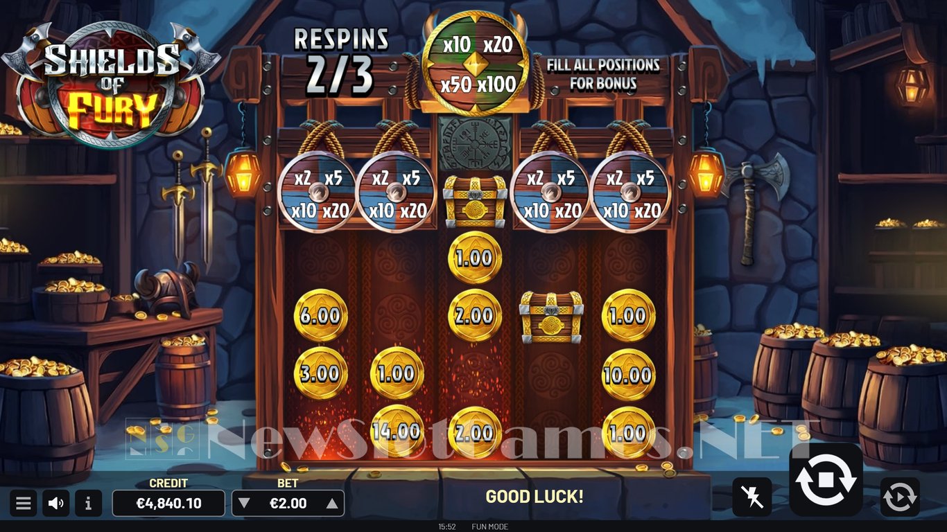 Shields of Fury Slot Slot Image in Demo - pic. 6