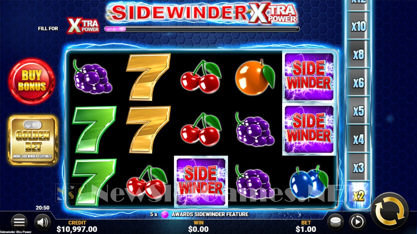 Sidewinder Xtra Power Slot Slot Image in Demo - pic. 2