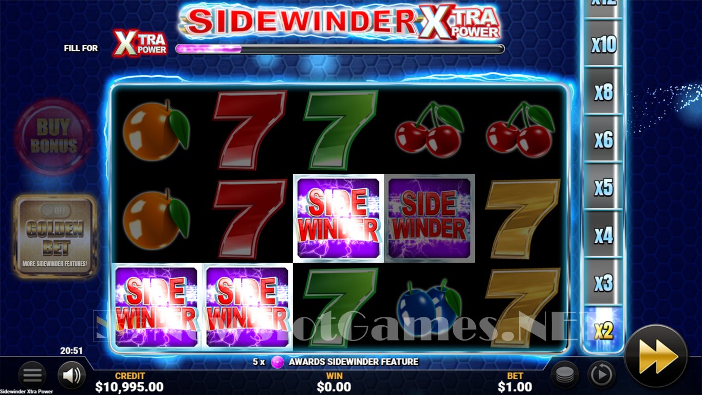 Sidewinder Xtra Power Slot Slot Image in Demo - pic. 4