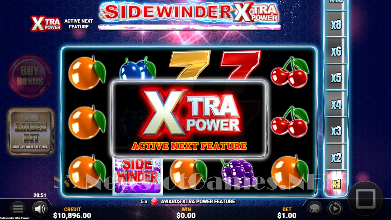 Sidewinder Xtra Power Slot Slot Image in Demo - pic. 6
