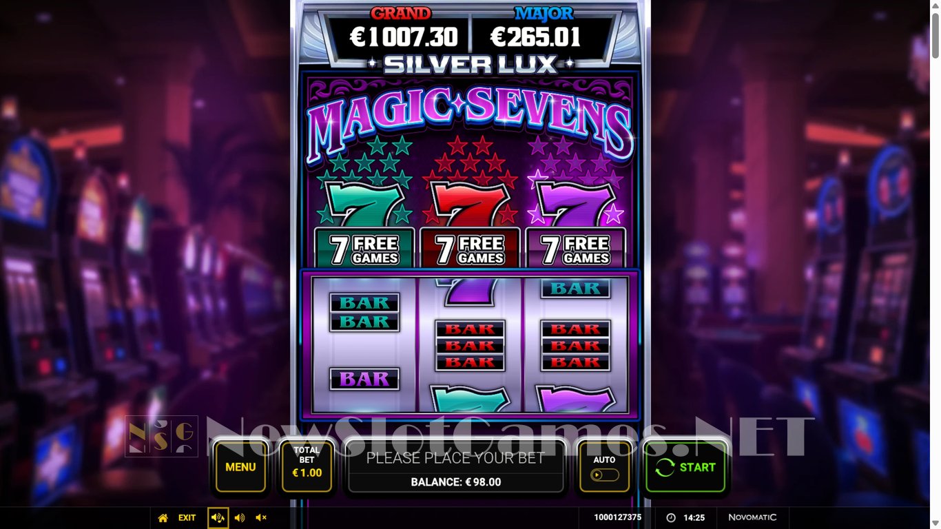 Silver Lux - Magic Sevens Slot Slot Image in Demo - pic. 2