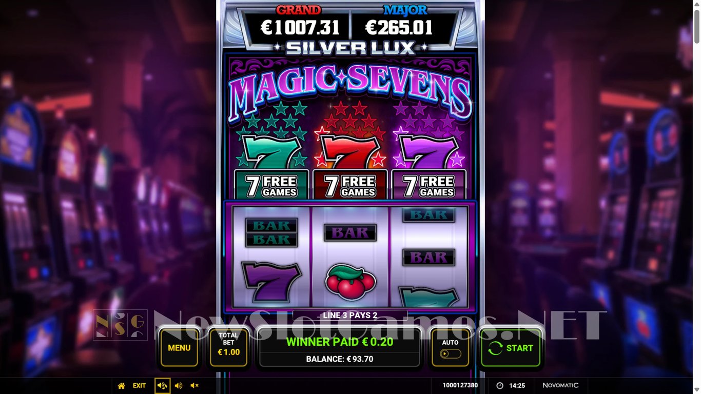 Silver Lux - Magic Sevens Slot Slot Image in Demo - pic. 3