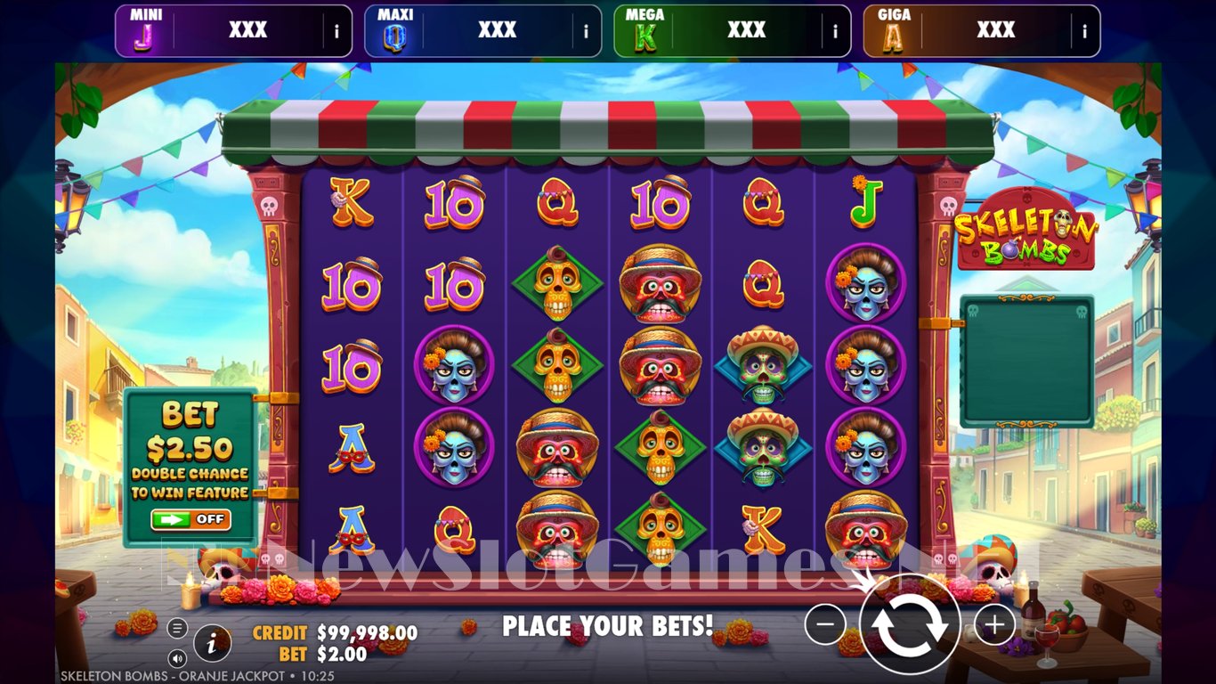 Skeleton Bombs Slot Demo Image
