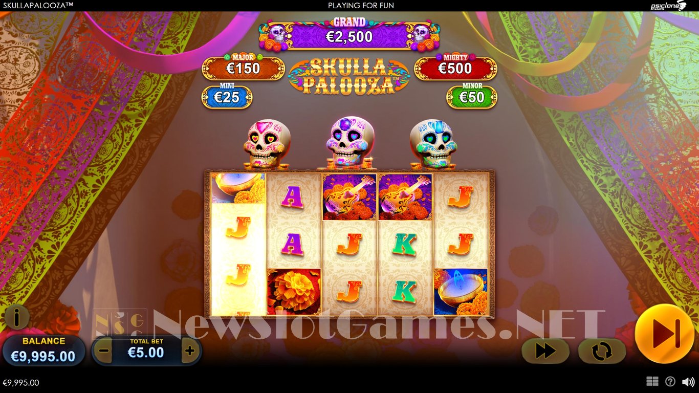 Skullapalooza Slot Demo Image