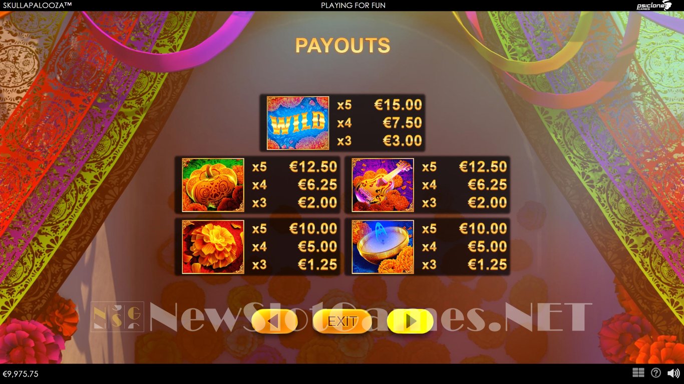 Skullapalooza Slot Slot Image in Demo - pic. 4