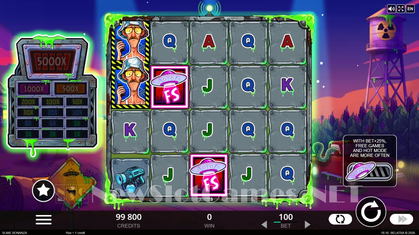 Slime Bonanza Slot Demo Image