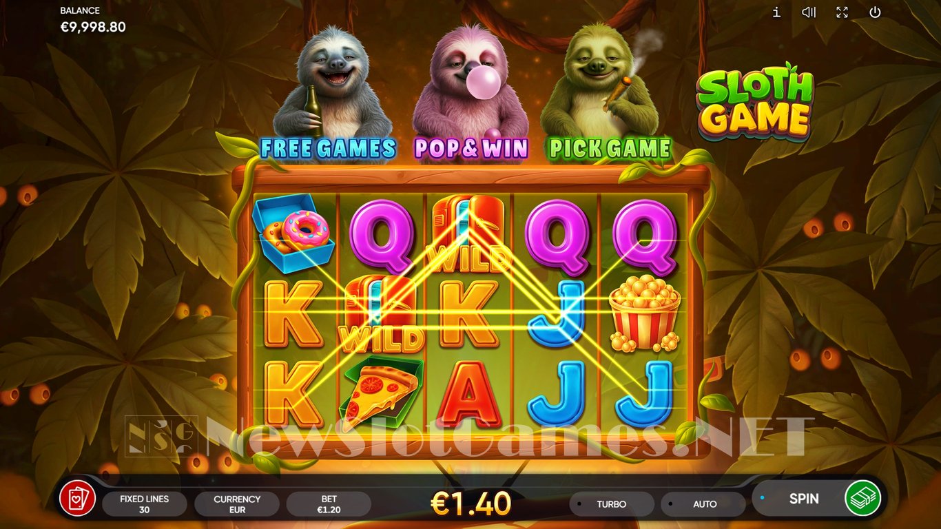Sloth Game Slot Demo Image
