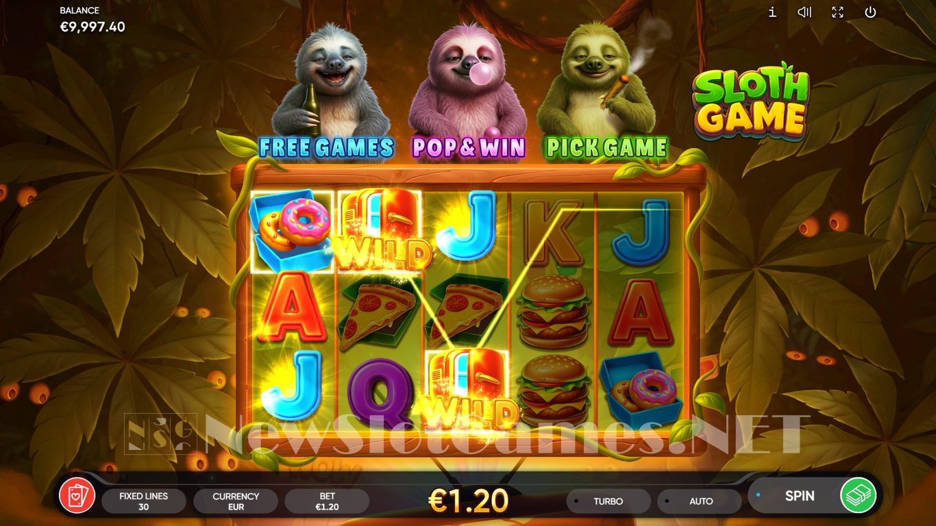 Sloth Game Slot Slot Image in Demo - pic. 3
