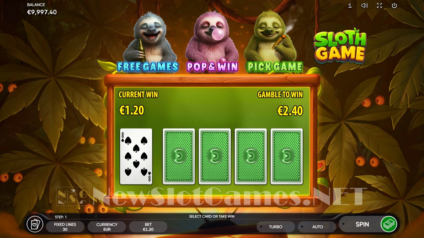 Sloth Game Slot Slot Image in Demo - pic. 4