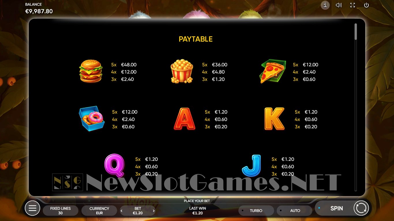 Sloth Game Slot Slot Image in Demo - pic. 6