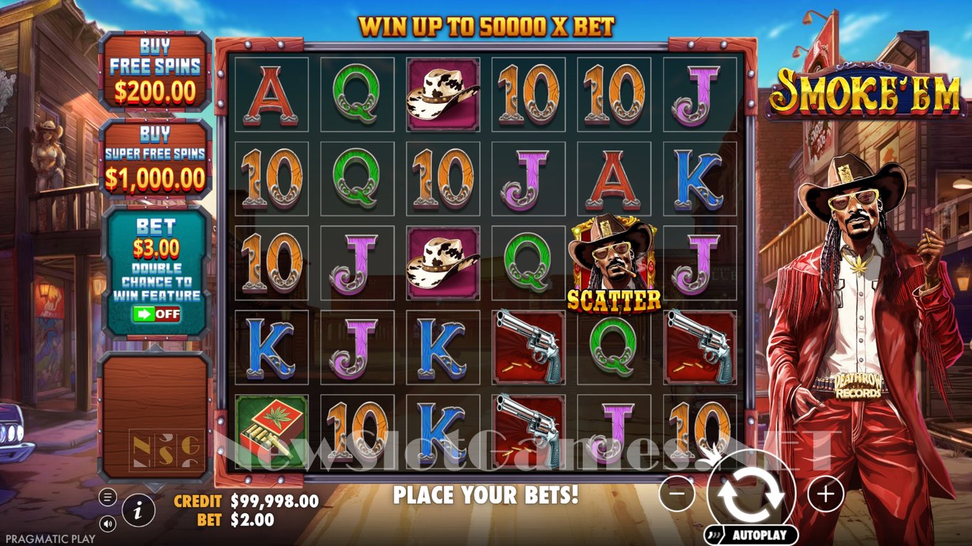 SmokeEm Slot Demo Image