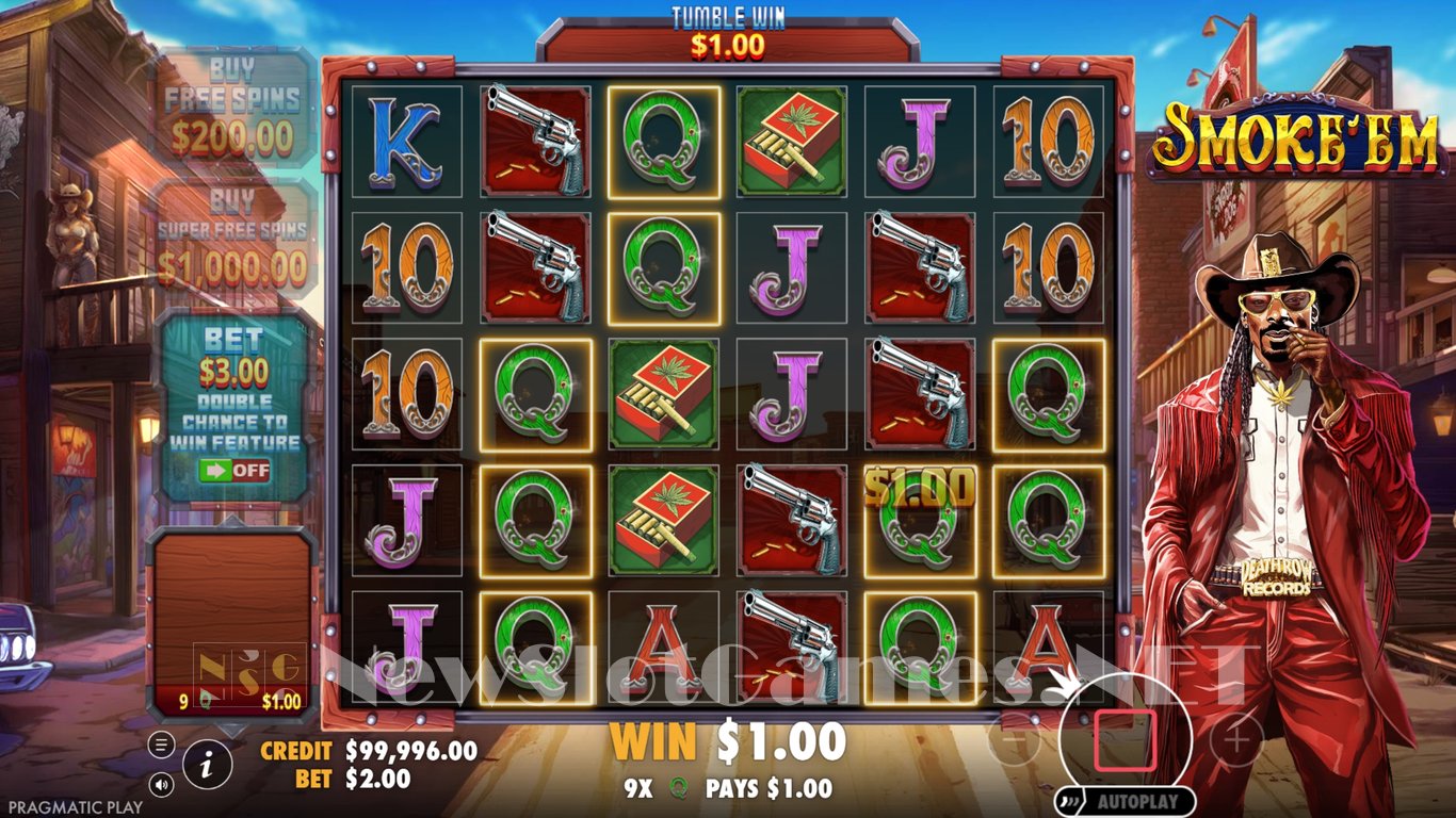 SmokeEm Slot Slot Image in Demo - pic. 2