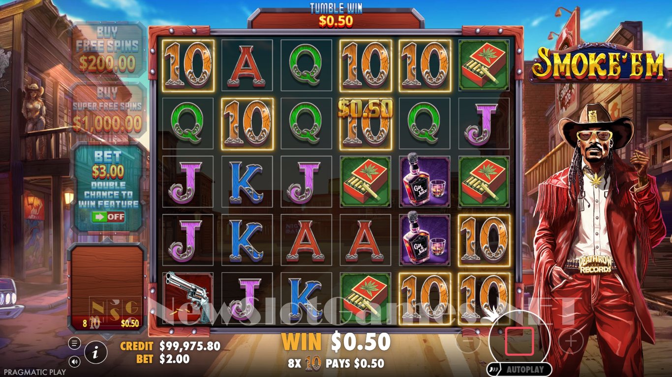 SmokeEm Slot Slot Image in Demo - pic. 3