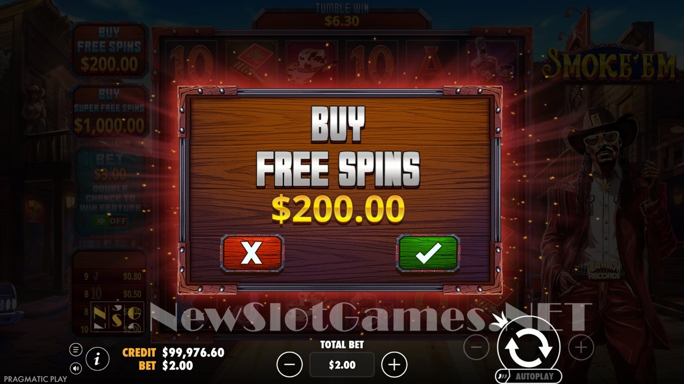 SmokeEm Slot Slot Image in Demo - pic. 4