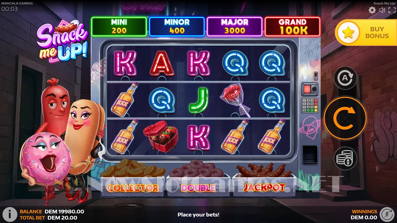 Snack Me Up! Slot Demo Image