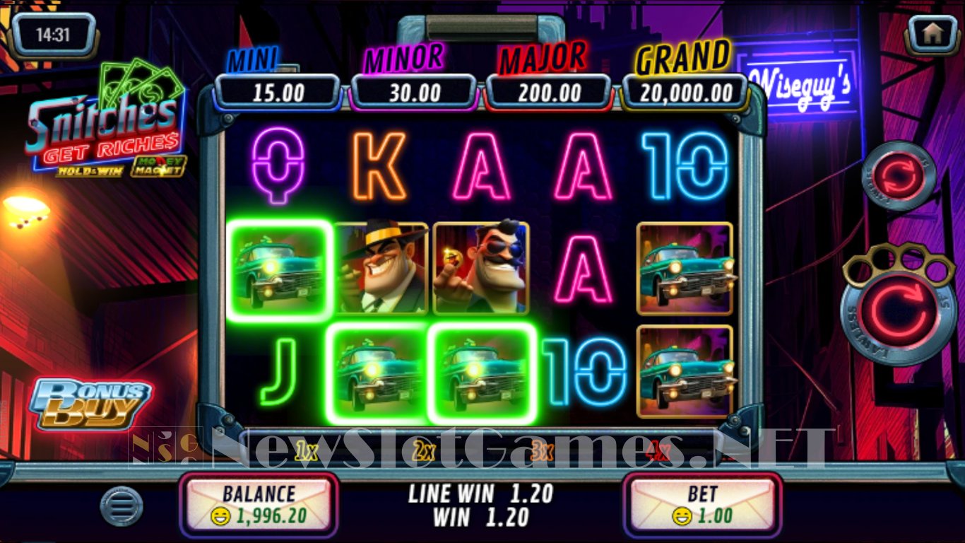 Snitches Get Riches Slot Slot Image in Demo - pic. 2