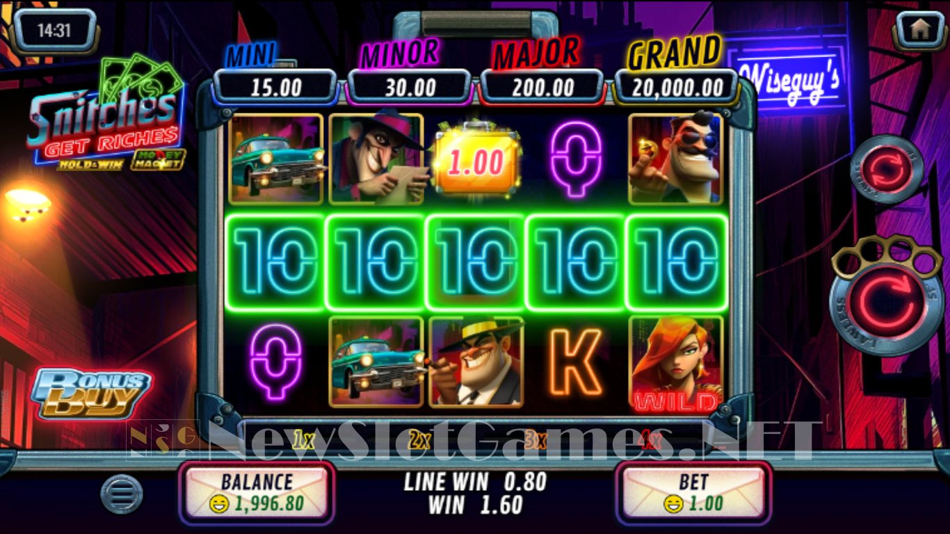 Snitches Get Riches Slot Slot Image in Demo - pic. 3