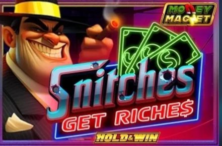 Snitches Get Riches Slot Logo