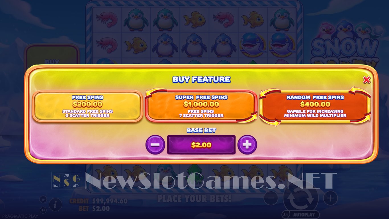 Snow Party Slot Slot Image in Demo - pic. 4