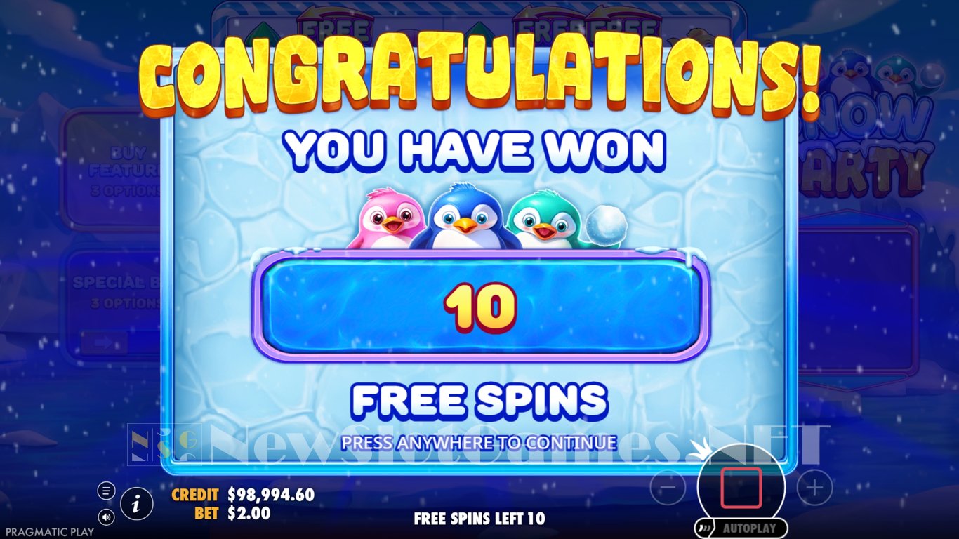 Snow Party Slot Slot Image in Demo - pic. 5