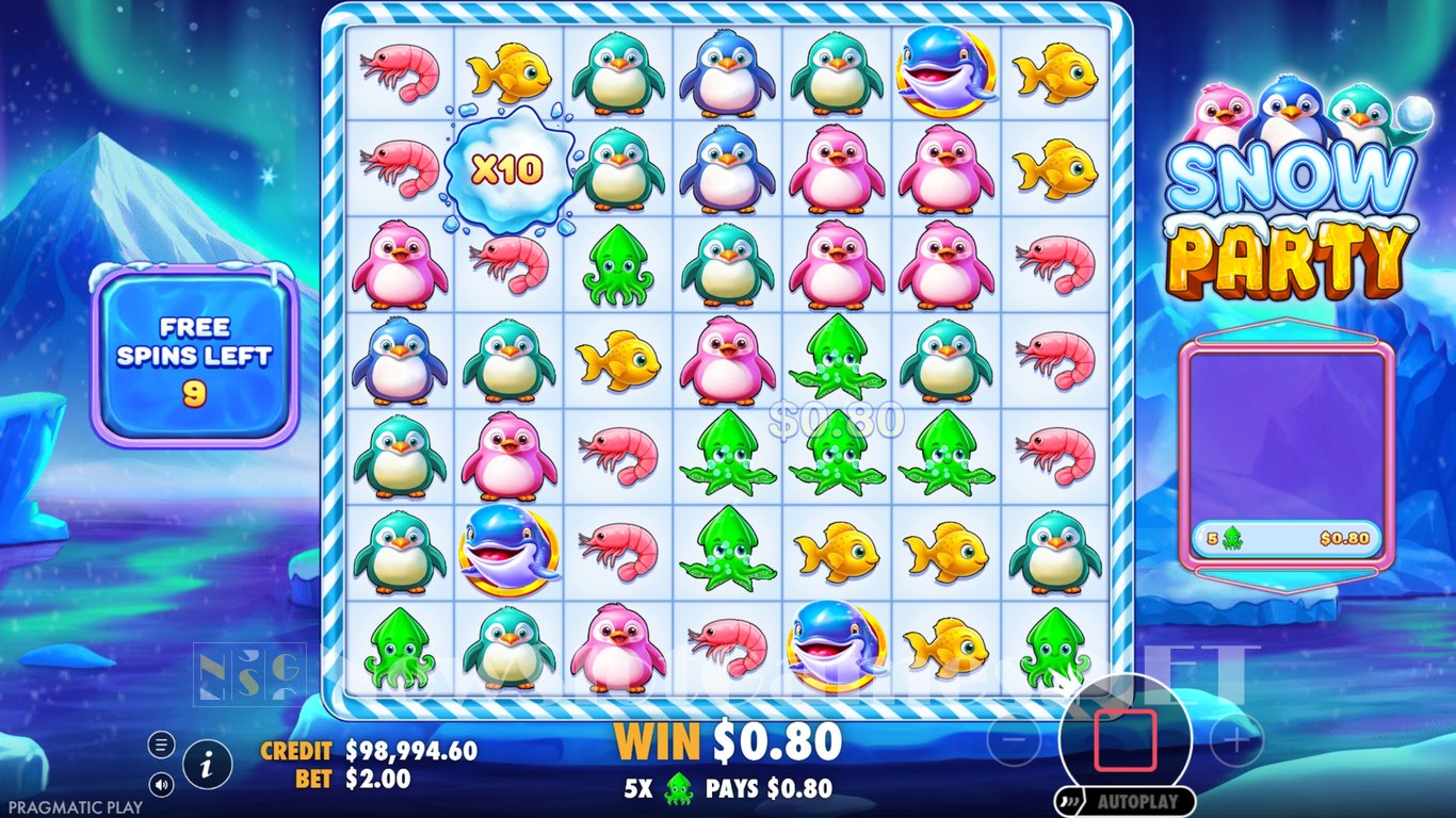 Snow Party Slot Slot Image in Demo - pic. 6