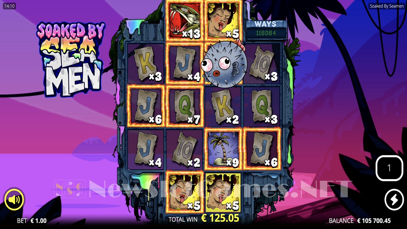 Soaked By Seamen Slot Demo Image