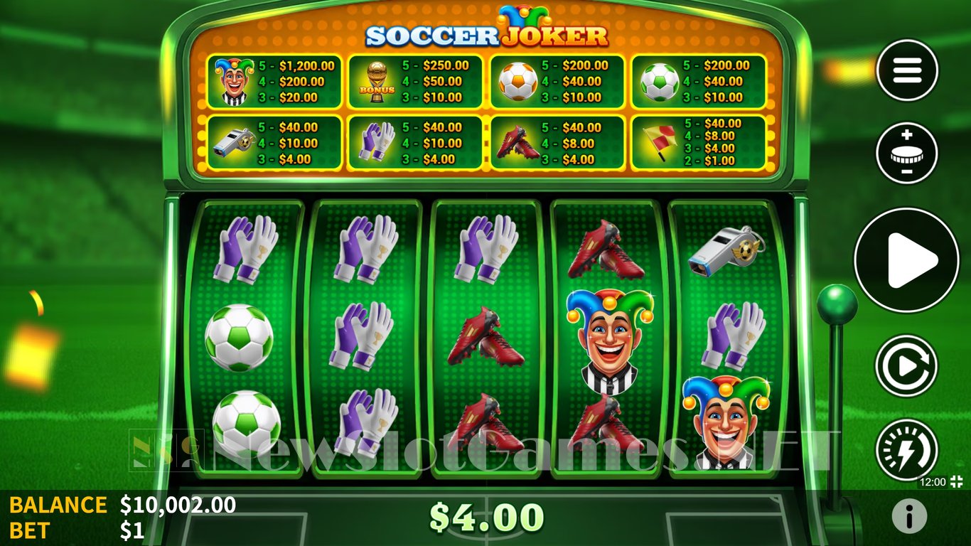Soccer Joker Slot Slot Image in Demo - pic. 2