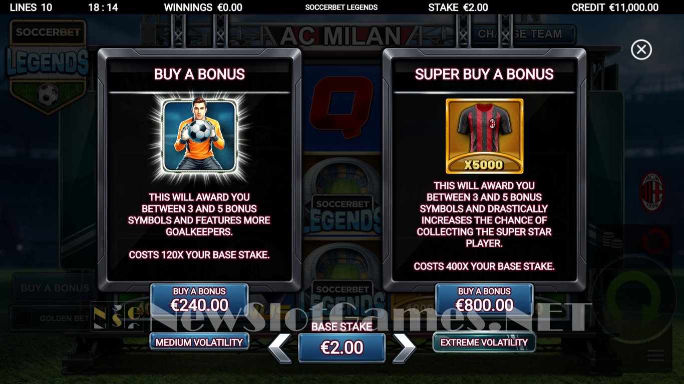 SoccerBet Legends Slot Slot Image in Demo - pic. 2