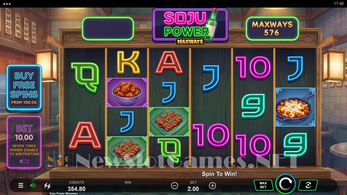 Soju Power Maxways Slot Demo Image