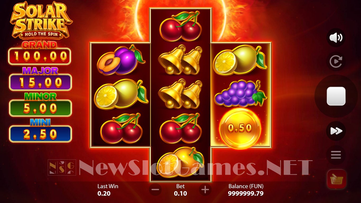 Solar Strike Hold the Spin Slot Slot Image in Demo - pic. 4