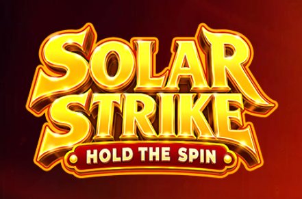Solar Strike Hold the Spin Slot Logo