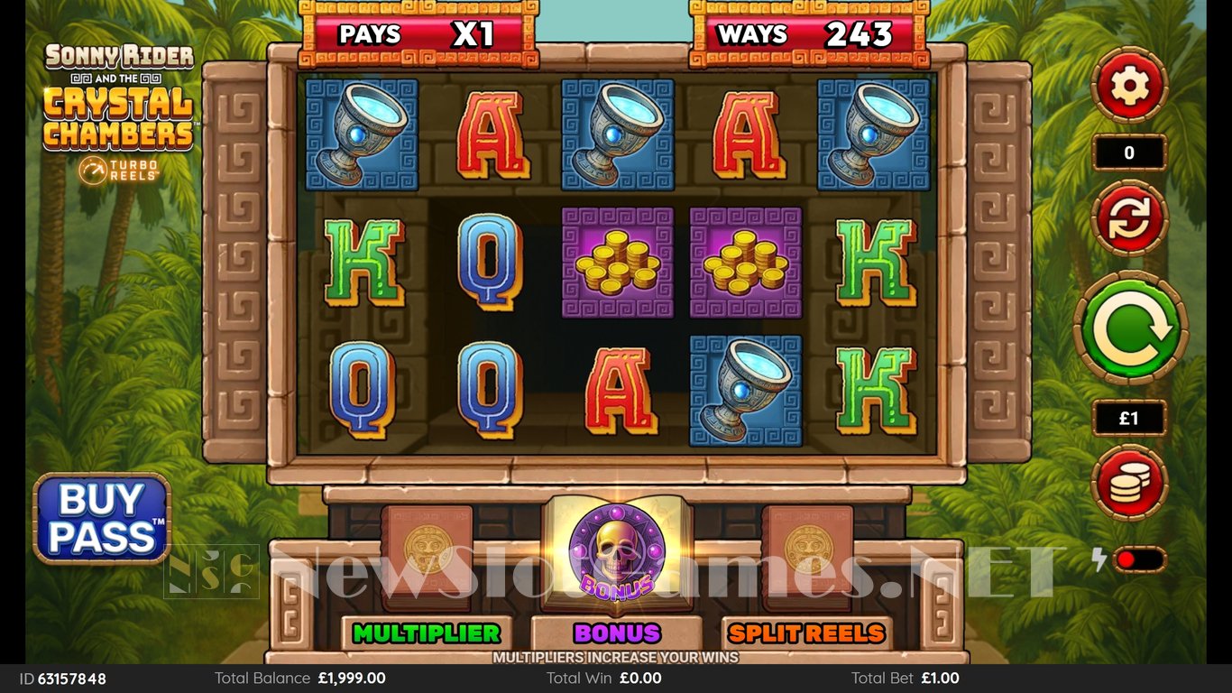 Sonny Rider & The Crystal Chambers Slot Demo Image