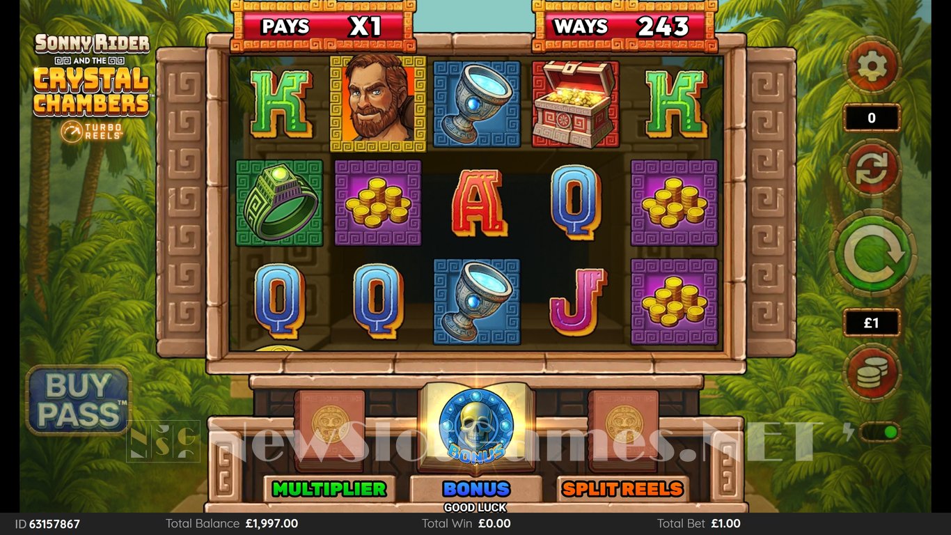 Sonny Rider & The Crystal Chambers Slot Slot Image in Demo - pic. 3