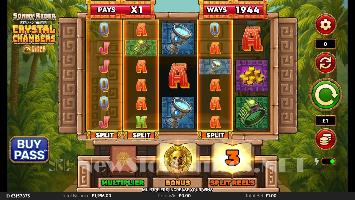 Sonny Rider & The Crystal Chambers Slot Slot Image in Demo - pic. 4