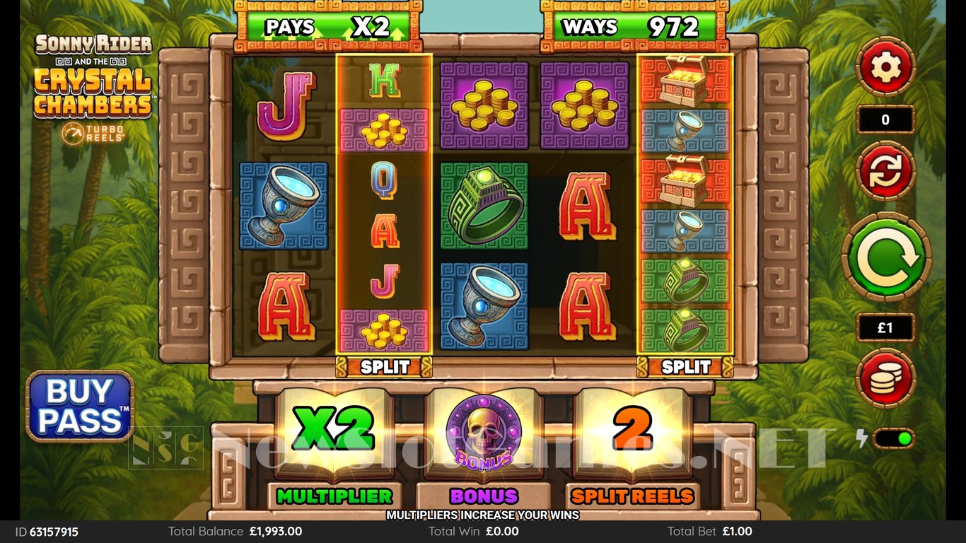 Sonny Rider & The Crystal Chambers Slot Slot Image in Demo - pic. 5