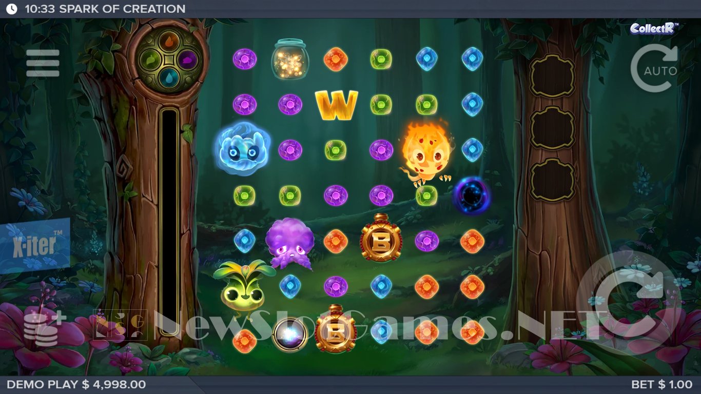 Spark of Creation Slot Demo Image