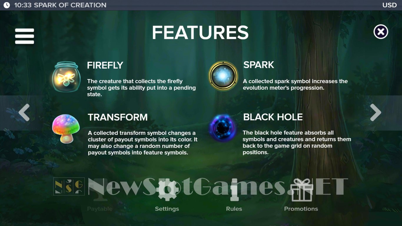 Spark of Creation Slot Slot Image in Demo - pic. 10