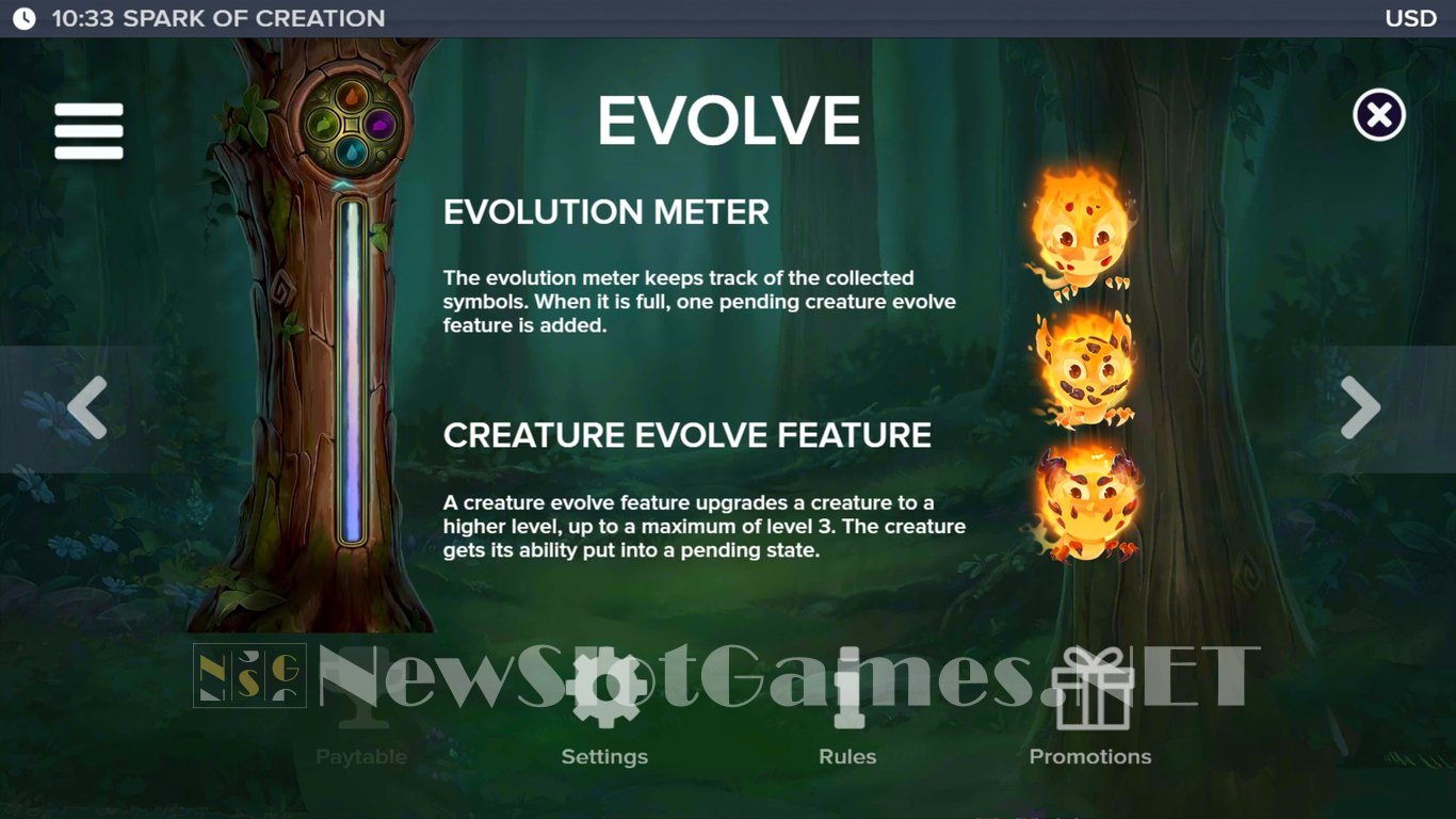 Spark of Creation Slot Slot Image in Demo - pic. 6