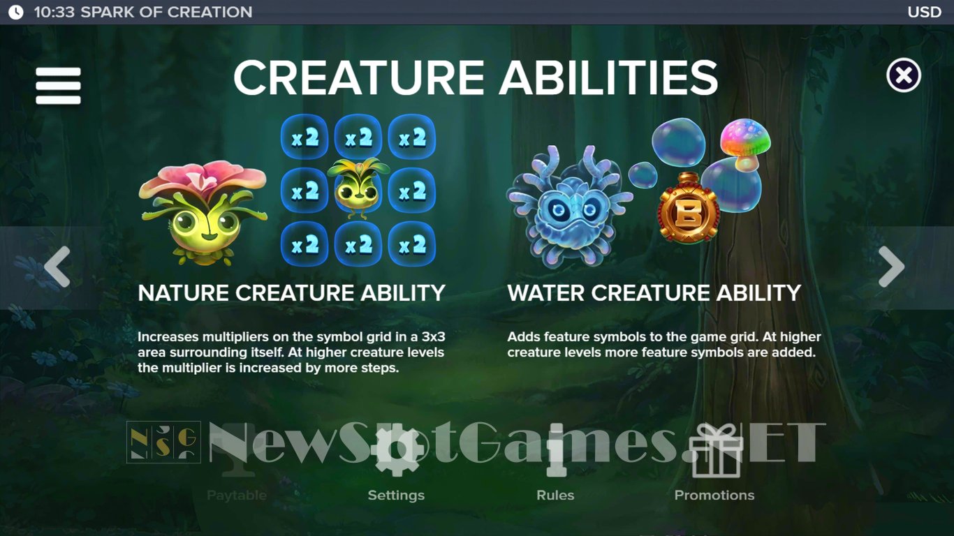 Spark of Creation Slot Slot Image in Demo - pic. 7