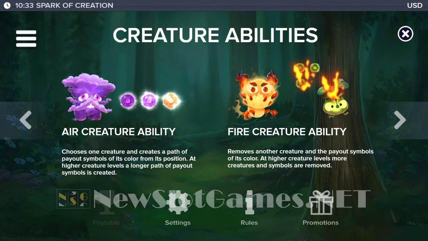 Spark of Creation Slot Slot Image in Demo - pic. 8