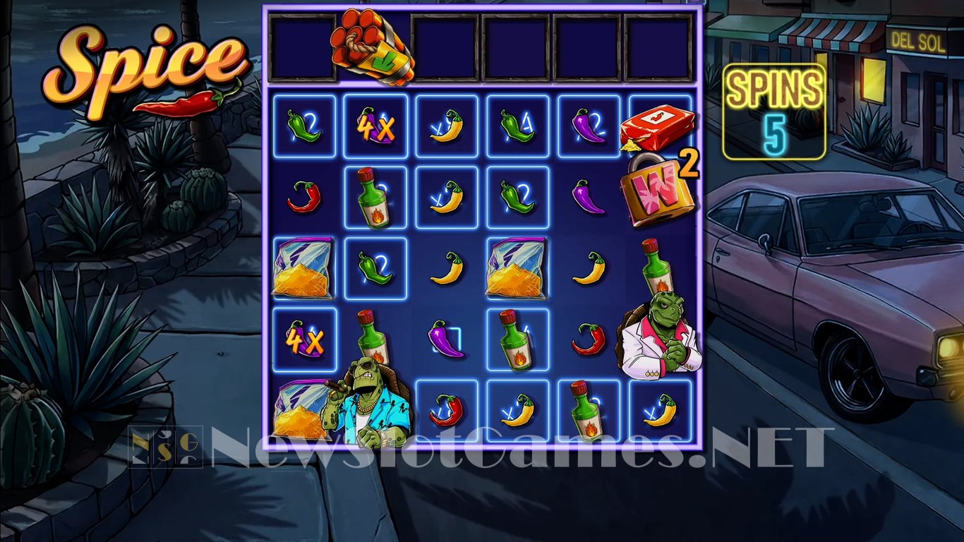 Spice Slot Demo Image