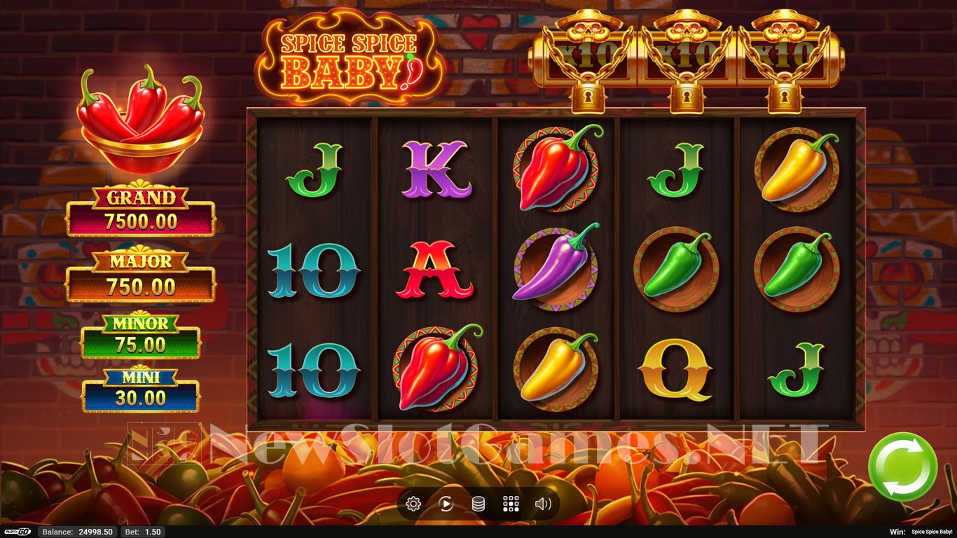 Spice Spice Baby! Slot Demo Image