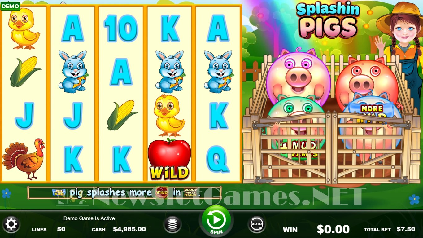 Splashin Pigs Slot Slot Image in Demo - pic. 2